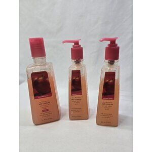 VTG Bath & Body Works Country Apple Liquid Hand Soap Lot Of 2 Plus Refill-READ